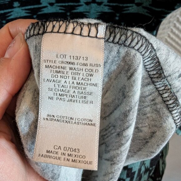 One Clothing Patterned Cut Out Dress Teal & Black Bodycon Summer Size Small - Picture 6 of 8